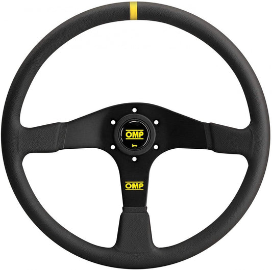 OMP Velocita 380 Black Leather Steering Wheel OD-2030NN