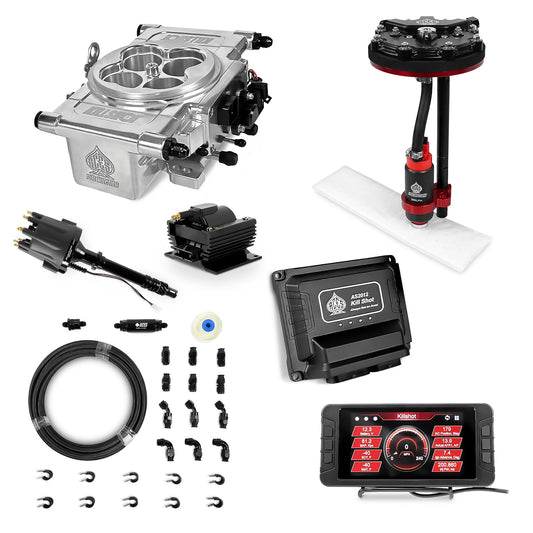 Killshot EFI Master Kits (Polished) With Fuel Pump Modules
