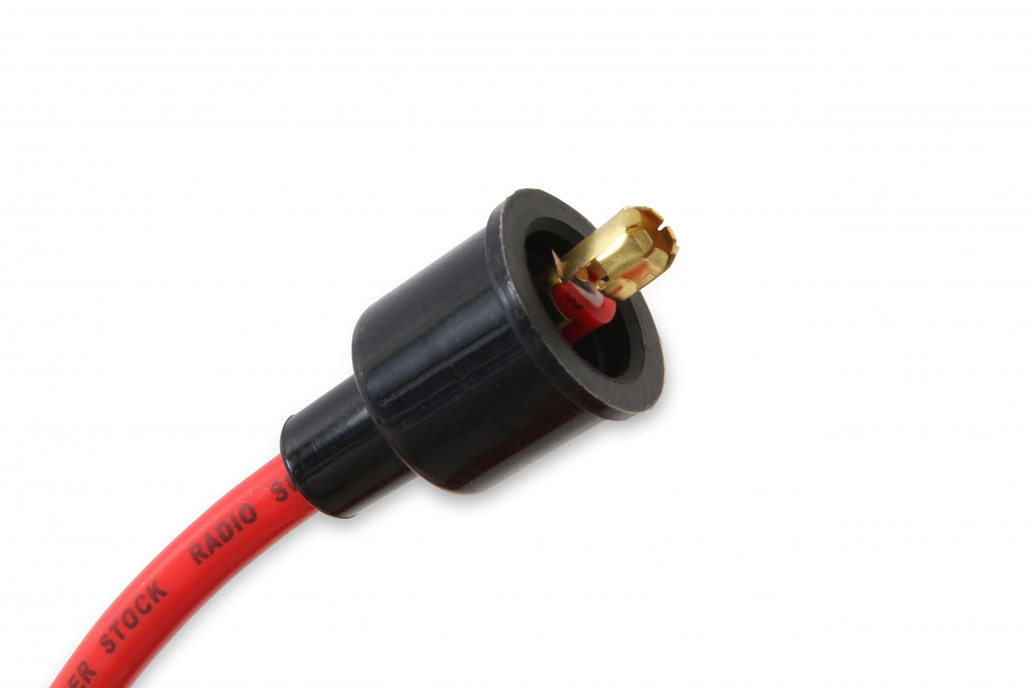 ACCEL Spark Plug Wire Set- 8mm - Red Wire with Red Straight Boots 4040R