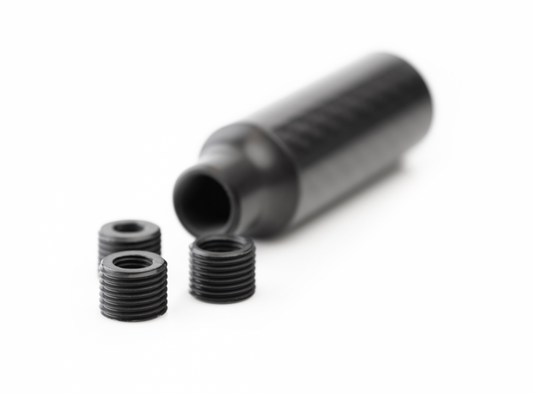 Nuke Performance Cavernous Carbon Fiber Shift Knob - Gloss Finish, 65mm 490-01-201