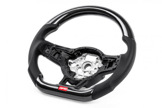 APR Carbon Fiber Steering Wheel W/ Perforated Leather - VW / Mk7 Golf R / GTi / Gli MS100202