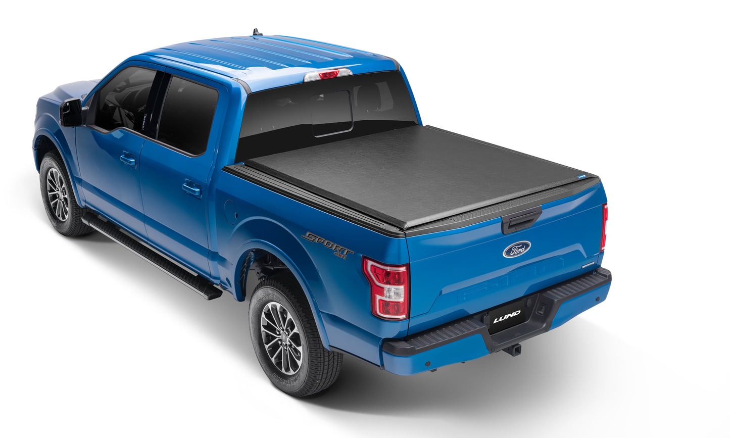 Lund 960355 Genesis Roll Up Truck Bed Tonneau Cover For 2009-2014 Ford F-150; Fits 5.5 Ft. Bed