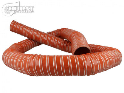 BOOST products Silicone Air Duct Hose 25mm (1") ID, 2m (6') Length, Red IN-KS-025-2R
