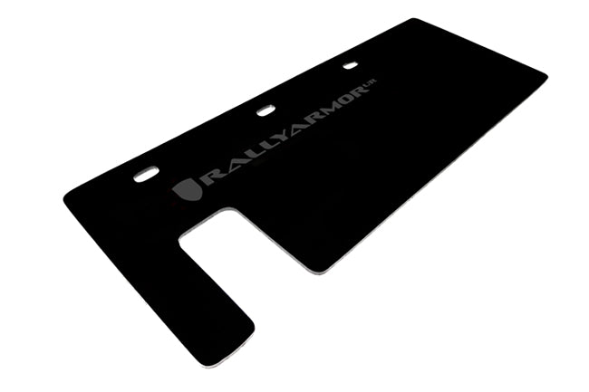 Rally Armor MF35-UR-BLK/GRY - 2015-2016 Polaris Slingshot SL SL LE - Black Mud Flap/Grey Logo