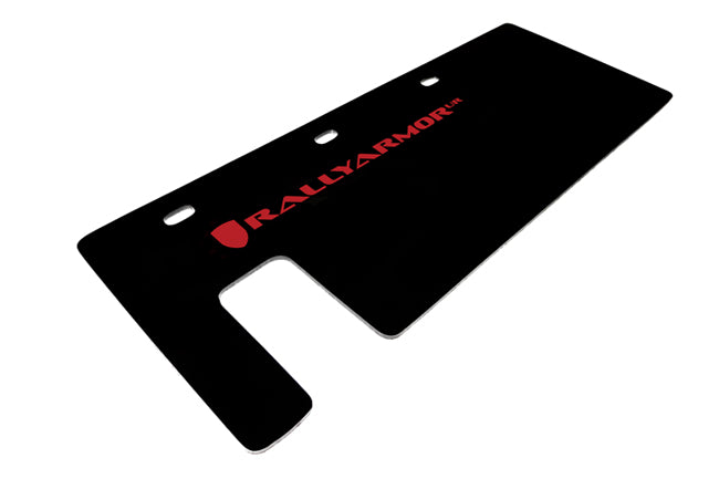 Rally Armor MF35-UR-BLK/RD - 2015-2016 Polaris Slingshot SL SL LE - Black Mud Flap/Red Logo