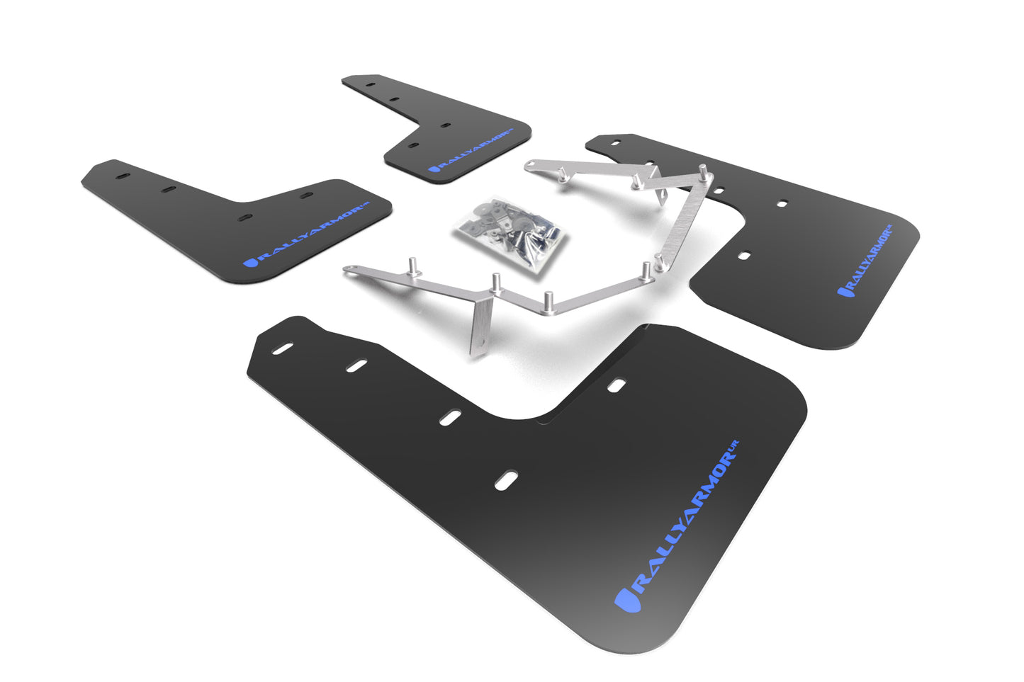 Rally Armor MF71-UR-BLK/BL2017-2020 Honda Civic LX EX EX-L Hatchback