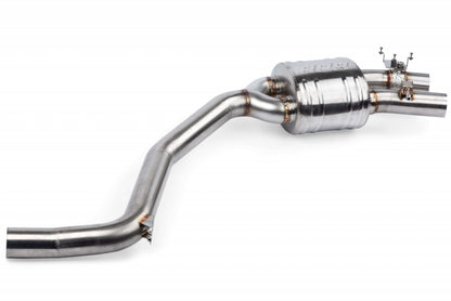 APR Catback Exhaust System with Center Muffler - 4.0 TFSI - C7 S6 and S7 CBK0011