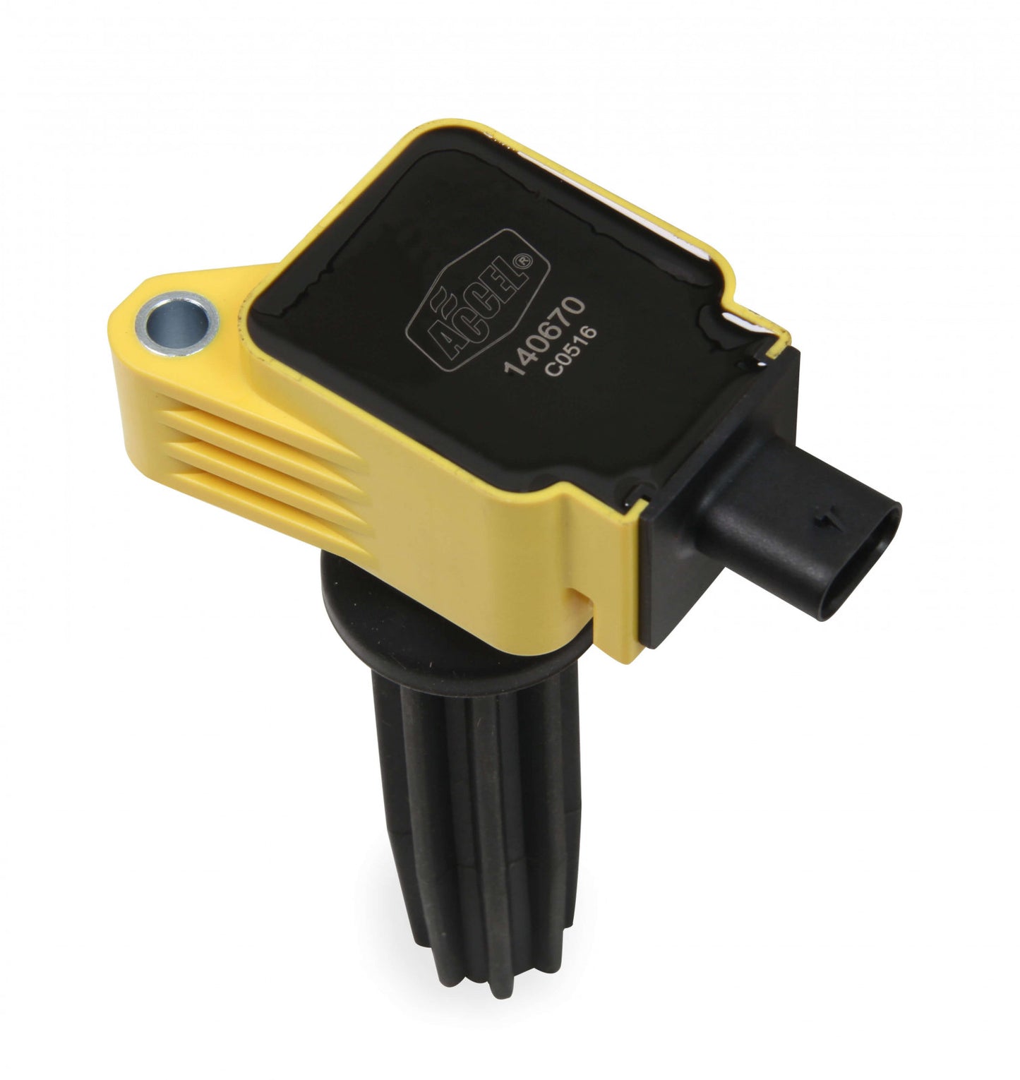 ACCEL Ignition Coil - SuperCoil - 2012-2017 Ford EcoBoost 2.0L/2.3L - L4 - Yellow - Individual 140670