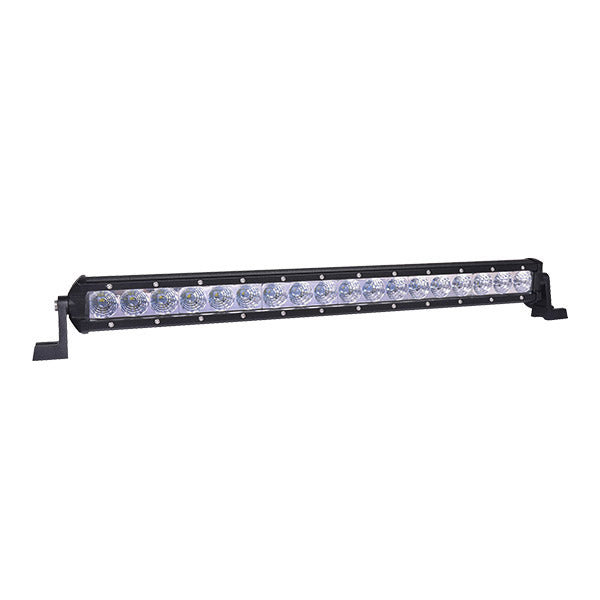 Quake LED - QUB081 - 20 Inch LED Light Bar Single Row 54 Watt Combo Obsidian Series