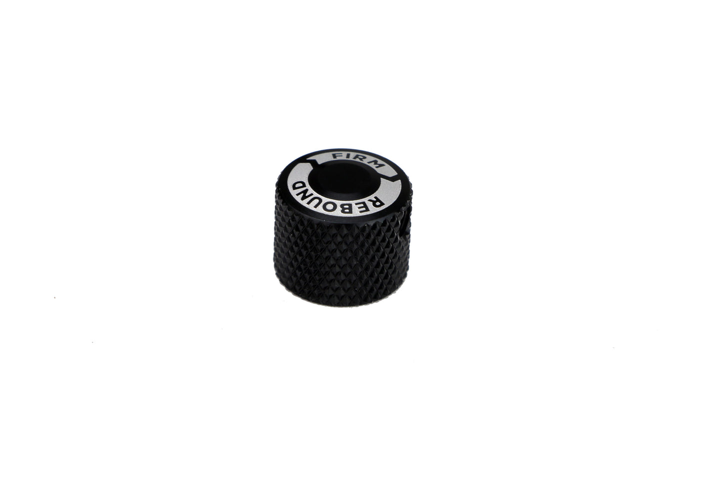 Ridetech Short rebound knob for Ridetech HQ Shocks, aluminum, black. 210-35-199-2