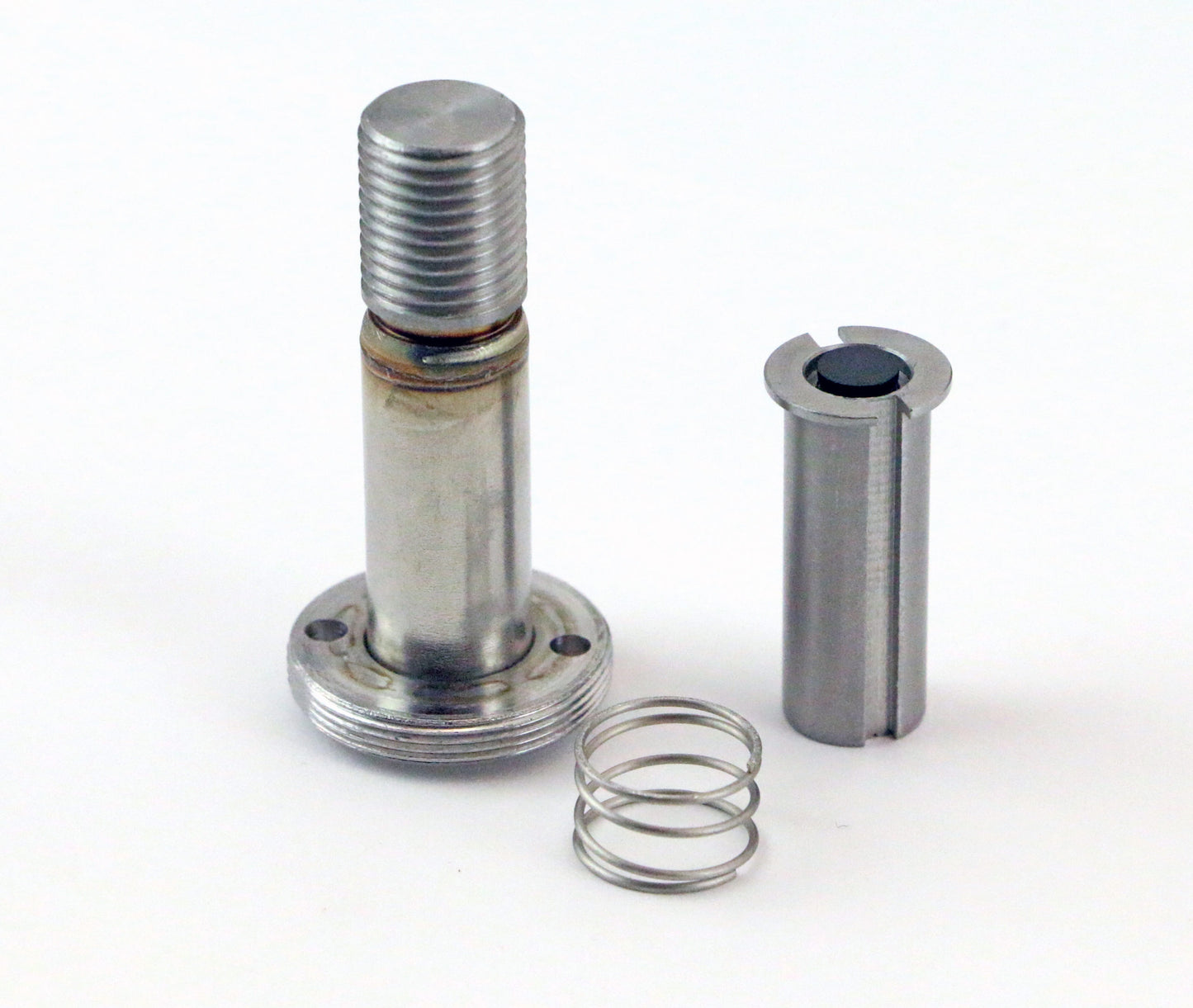Ridetech Stem assembly for BigRed valve with round, steel coil cover. 31931302