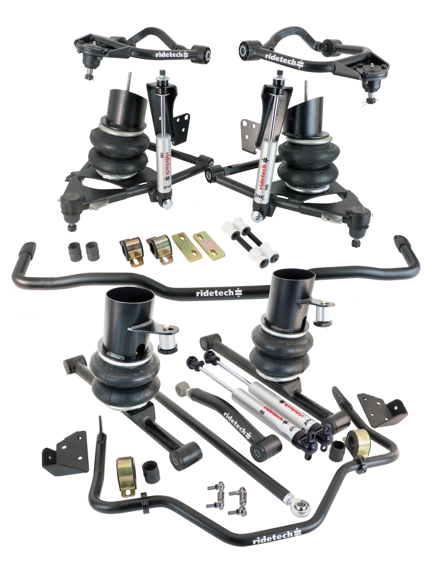 Ridetech HQ Air Suspension System for 1959-1964 Impala. 11060297
