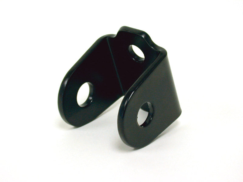 Ridetech Bolt-On panhard bar frame bracket, powder coated black. 90000332