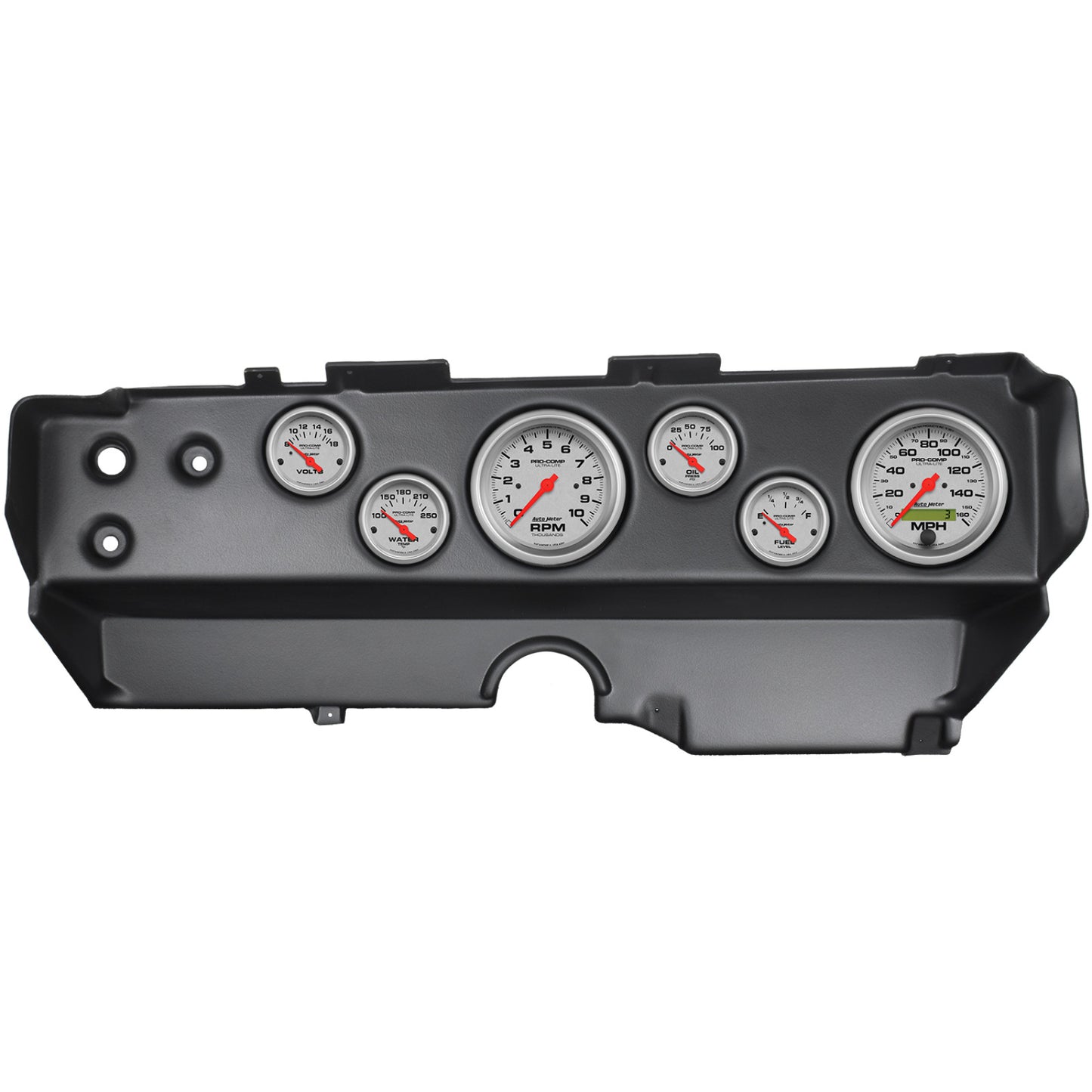 AutoMeter DASH CONSOLE UPPER TRIPLE 2-1/16 in. MITSUBISHI EVO 8 03-07 20026