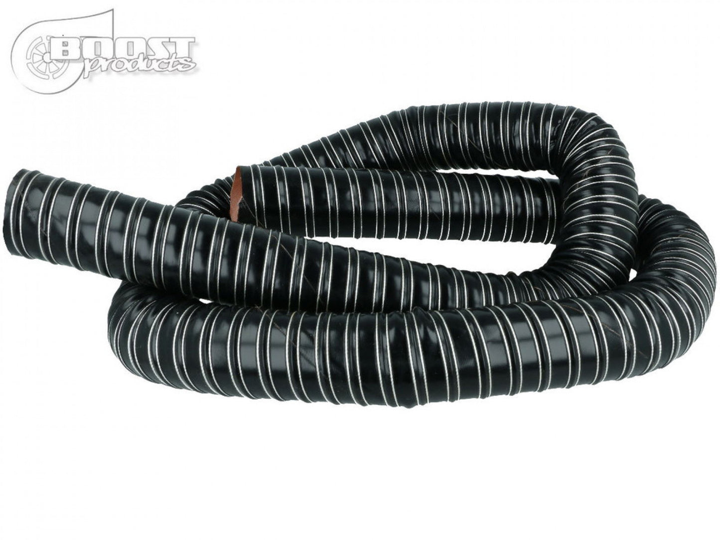 BOOST products Silicone Air Duct Hose 51mm (2") ID, 2m (6') Length, Black IN-KS-051-2B