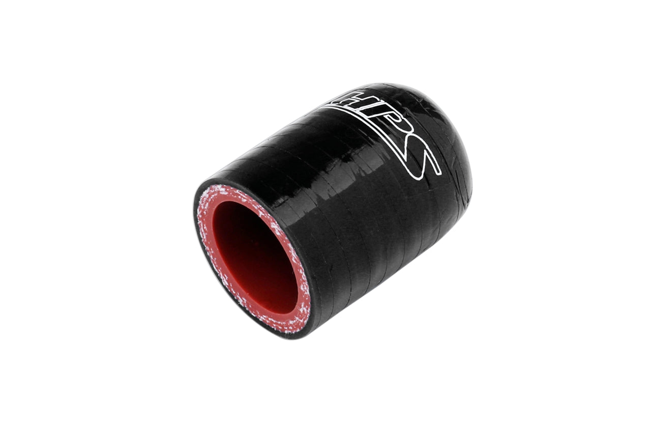 HPS Performance 3-ply Reinforced High Temp. Silicone Bypass Cap 1-1/16" ID Black RSCC-106-BLK