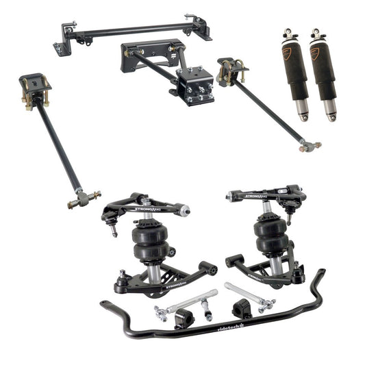 Ridetech TQ Air Suspension System for 1982-2003 S10, S15 and Sonoma w/ 8.5" Differential. 11390396