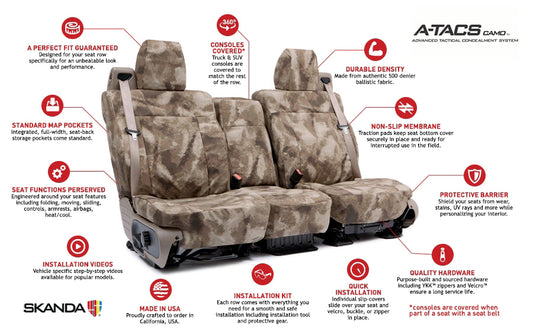 Coverking Custom Seat Cover A-TACS A-TACS