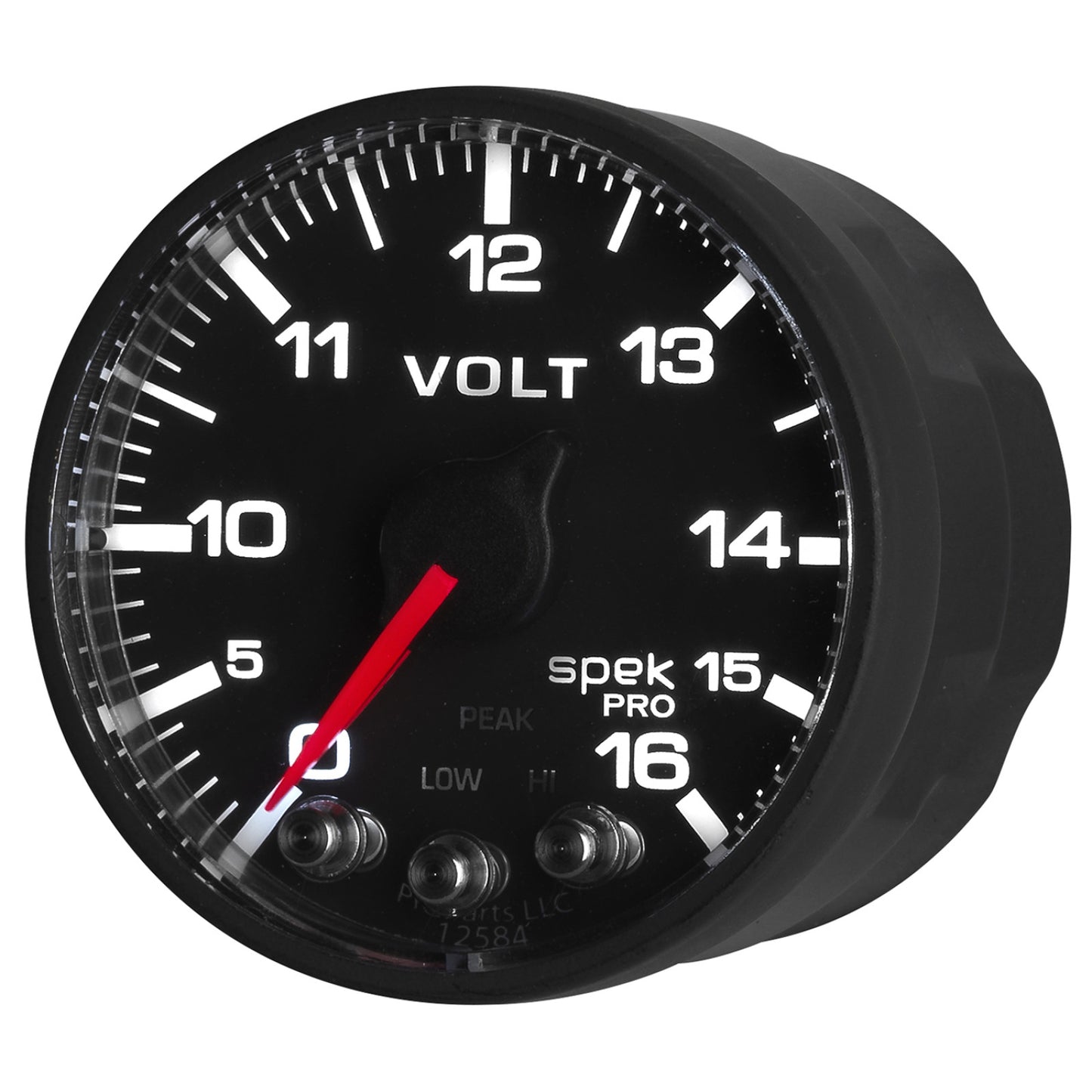 AutoMeter 2-1/16 in. FUEL RAIL PRESSURE 3-30K PSI SPEK-PRO BLACK/CHROME P32131