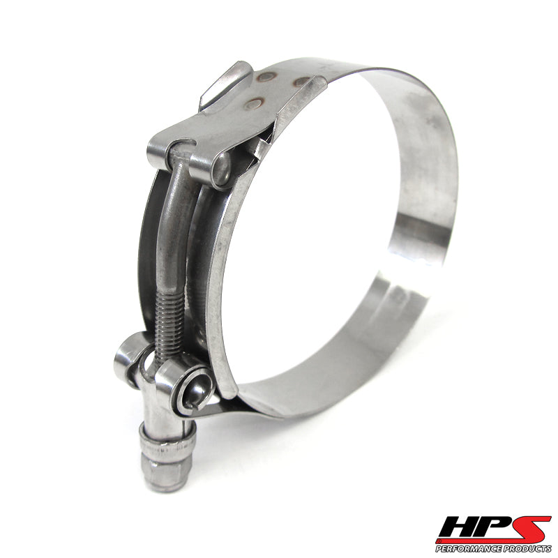 HPS Performance 100% Marine Grade Stainless Steel T-Bolt Hose ClampEffective Range:1.5"- 1.69" 316-SSTC-38-43