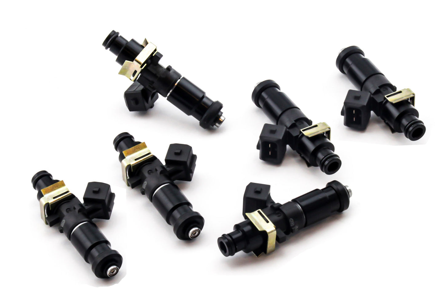 Deatschwerks Set of 6 Bosch EV14 1200cc Injectors for Nissan Skyline RB20DET 89-94 and RB26DETT 89-02 DEW-16MX-05-1200-6