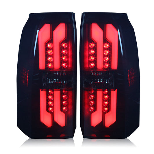 WINJET 2015-2017 Chevrolet Tahoe/SUBURBAN LED Tail Lights - (Black / Smoke) CTWJ-0437-BS