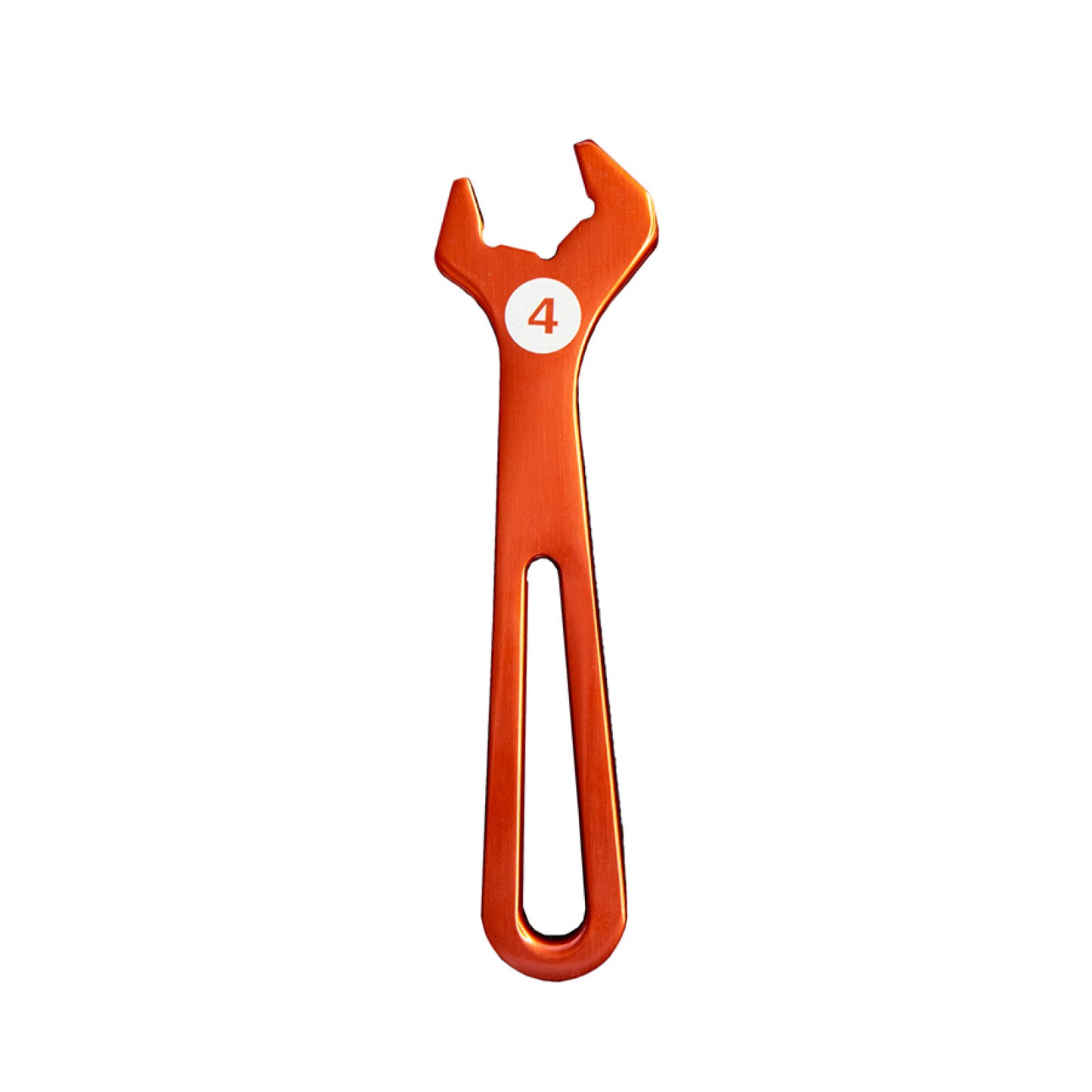 Deatschwerks 4AN T6061 Aluminum Hose End Wrench (orange anodized) DEW-6-02-1001