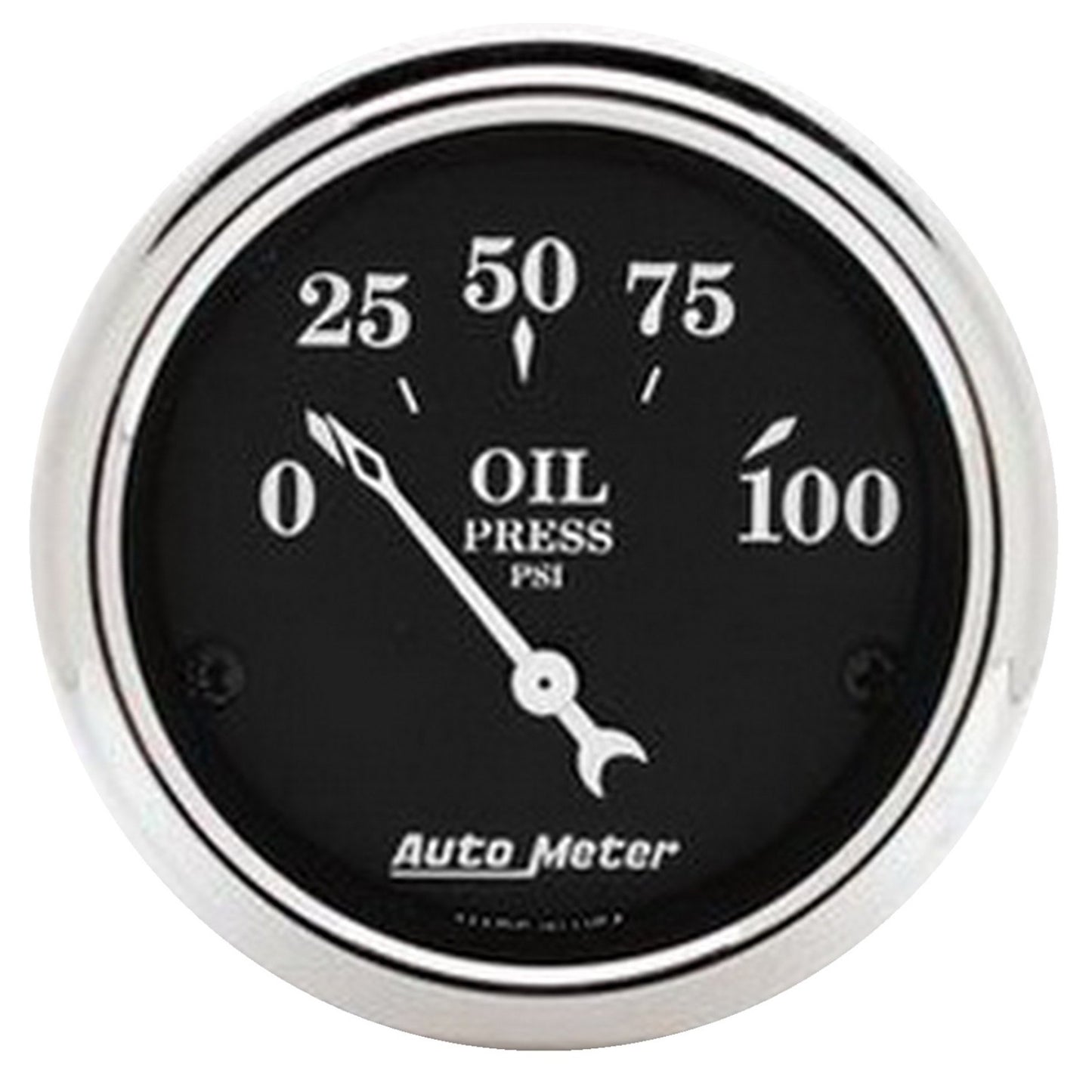 AutoMeter 2-1/16 in. IN-DASH TACHOMETER 0-8000 RPM SPEK-PRO BLACK/BLACK P33432