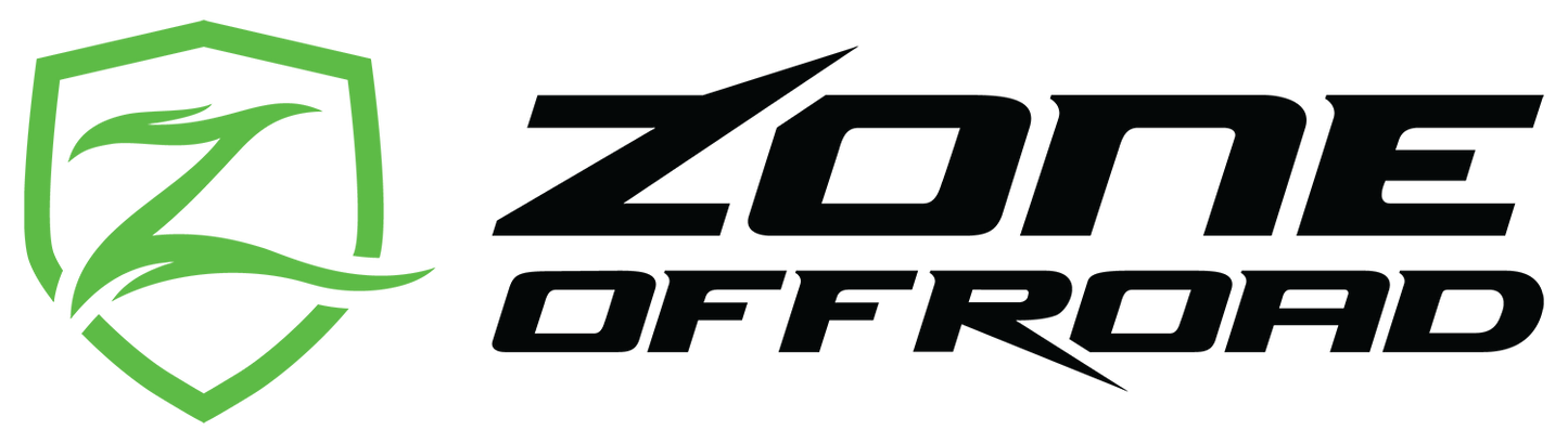 Zone Offroad Products 1.5" Rear Bumper Relocation Brackets ZONC9909