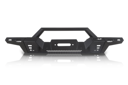 Attica 4x4 2018-2023 Jeep Wrangler JL Frontier Series Front Bumper ATTJL01A110-BX + ATTJL01A110-1-BX