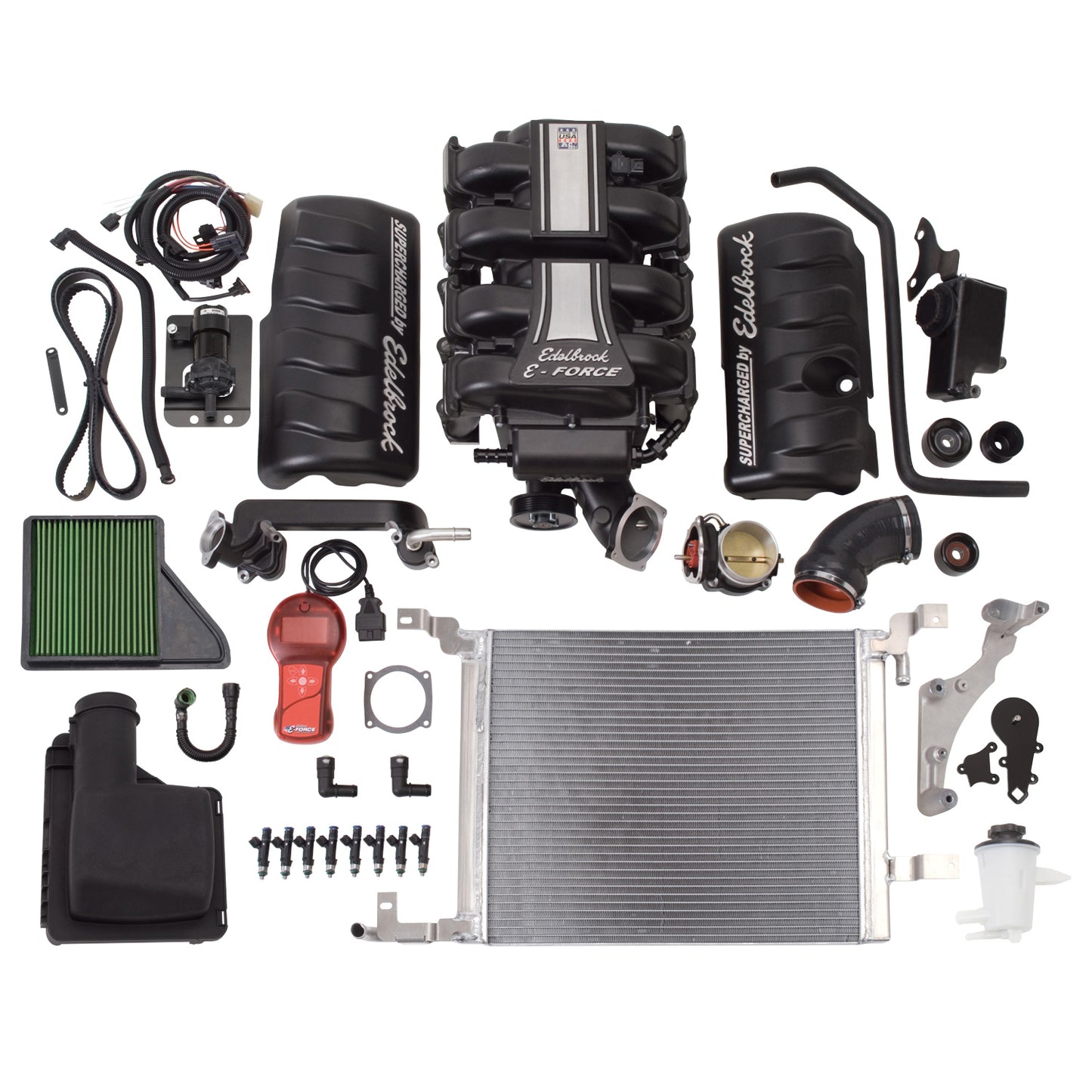 EDELBROCK E-Force Supercharger for 2010 Mustang GT 4.6L 3V - Stage 1 1582