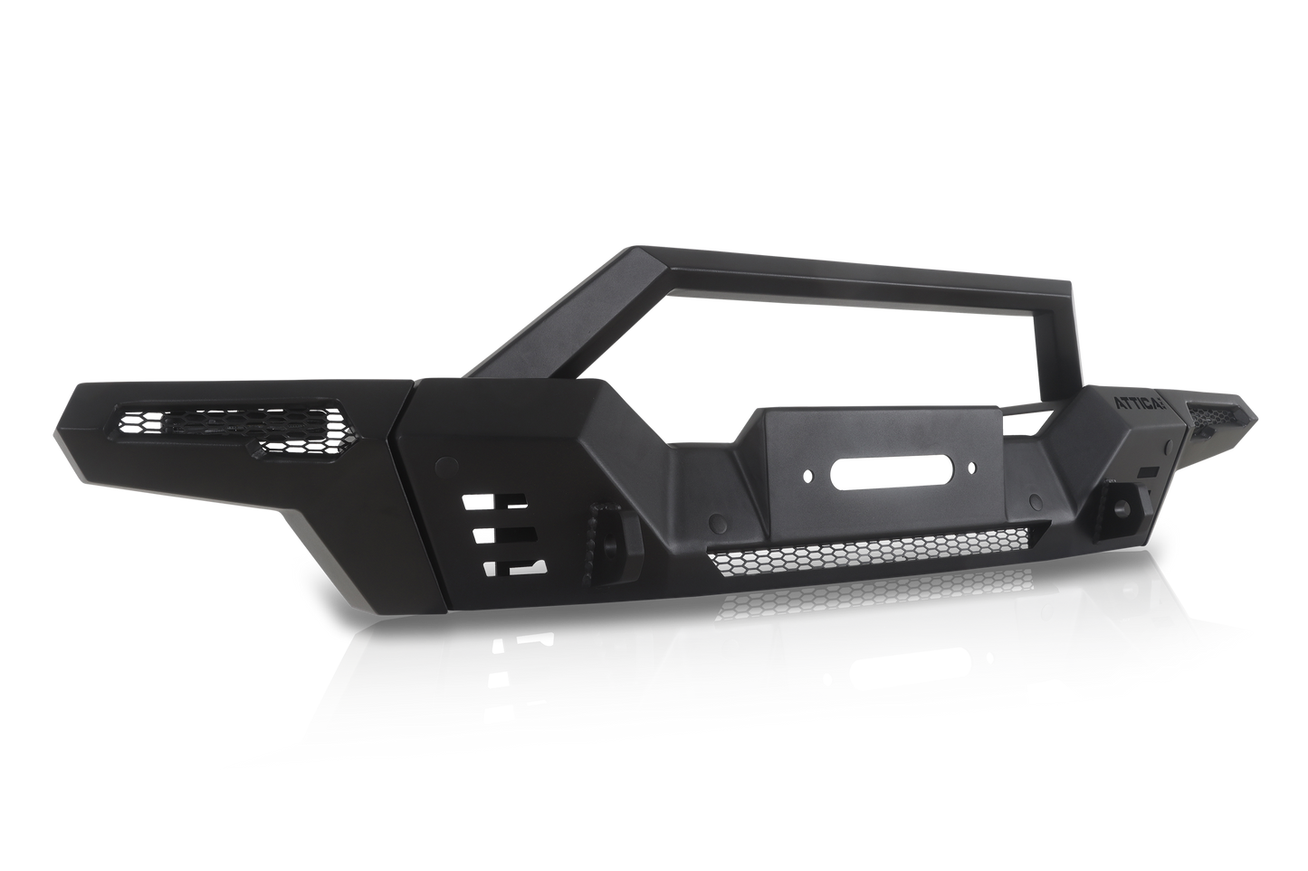 Attica 4x4 2018-2023 Jeep Wrangler JL Frontier Series Front Bumper ATTJL01A110-BX + ATTJL01A110-1-BX