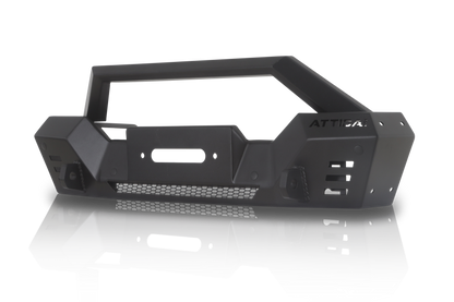 Attica 4x4 2018-2023 Jeep Wrangler JL Frontier Series Front Bumper ATTJL01A110-BX + ATTJL01A110-1-BX