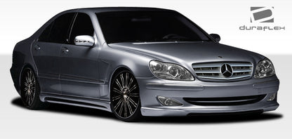 Extreme Dimensions Duraflex W-2 Front Bumper Cover Compatible With 2000-2002 Mercedes S Class - 1 Piece - 107719