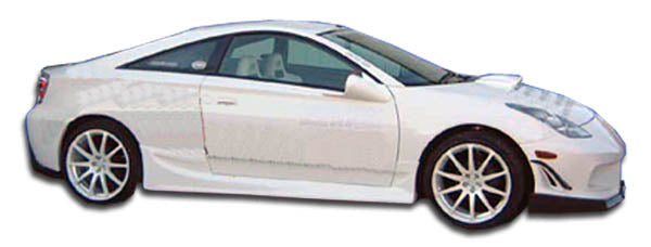 Extreme Dimensions Duraflex Bomber Side Skirts Compatible With 2000-2005 Toyota Celica - 2 Piece - 100173