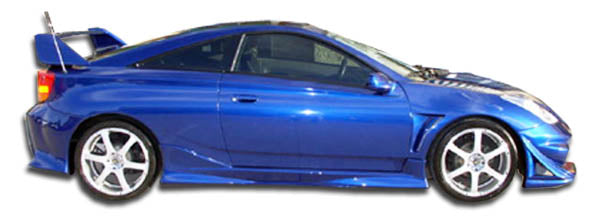 Extreme Dimensions Duraflex Vader SE Side Skirts Compatible With 2000-2005 Toyota Celica - 2 Piece - 100202