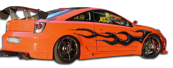 Extreme Dimensions Duraflex Xtreme Side Skirts Compatible With 2000-2005 Toyota Celica - 2 Piece - 100187