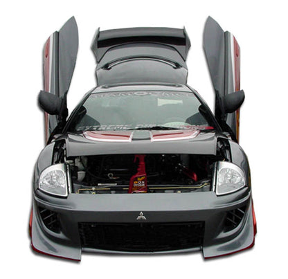 Extreme Dimensions Duraflex Blits Front Bumper Cover Compatible With 2000-2005 Mitsubishi Eclipse - 1 Piece - 100118