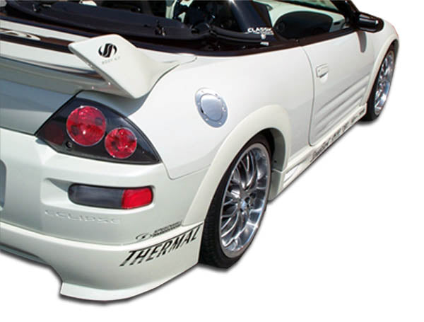 Extreme Dimensions Duraflex Shine Fender Flare Compatible With 2000-2005 Mitsubishi Eclipse - 4 Piece - 100123