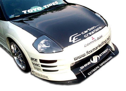 Extreme Dimensions Duraflex Shine Front Lip Spoiler Compatible With 2003-2005 Mitsubishi Eclipse - 1 Piece - 100482