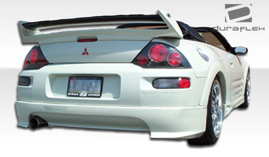 Extreme Dimensions Duraflex Shine Rear Lip Add On Spoiler Compatible With 2000-2005 Mitsubishi Eclipse - 1 Piece - 100125