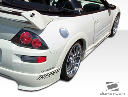 Extreme Dimensions Duraflex Shine Rear Lip Add On Spoiler Compatible With 2000-2005 Mitsubishi Eclipse - 1 Piece - 100125