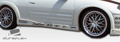 Extreme Dimensions Duraflex Shine Side Skirts Compatible With 2000-2005 Mitsubishi Eclipse - 2 Piece - 100126