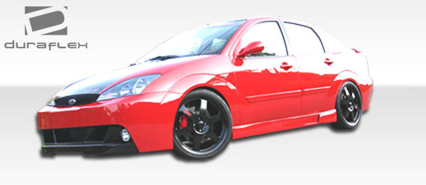 Extreme Dimensions Duraflex Pro-DTM Side Skirts Compatible With 2000-2007 Ford Focus - 2 Piece - 100045