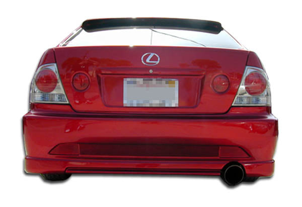Extreme Dimensions Duraflex C-1 Rear Bumper Cover Compatible With 2000-2005 Lexus IS - 1 Piece - 100105