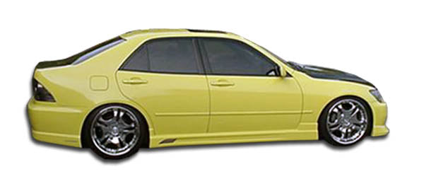Extreme Dimensions Duraflex C-1 Side Skirts Compatible With 2000-2005 Lexus IS - 2 Piece - 100106