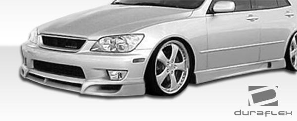 Extreme Dimensions Duraflex V-Speed Side Skirts Compatible With 2000-2005 Lexus IS - 2 Piece - 100098