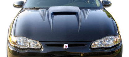 Extreme Dimensions Duraflex Spyder 3 Hood Compatible With 2000-2005 Chevrolet Monte Carlo - 1 Piece - 103782
