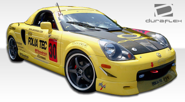 Extreme Dimensions Duraflex Type W Side Skirts Compatible With 2000-2005 Toyota MRS - 2 Piece - 100213