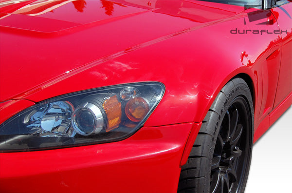 Extreme Dimensions Duraflex A-Sport Front Fenders Compatible With 2000-2009 Honda S2000 - 6 Piece - 105921